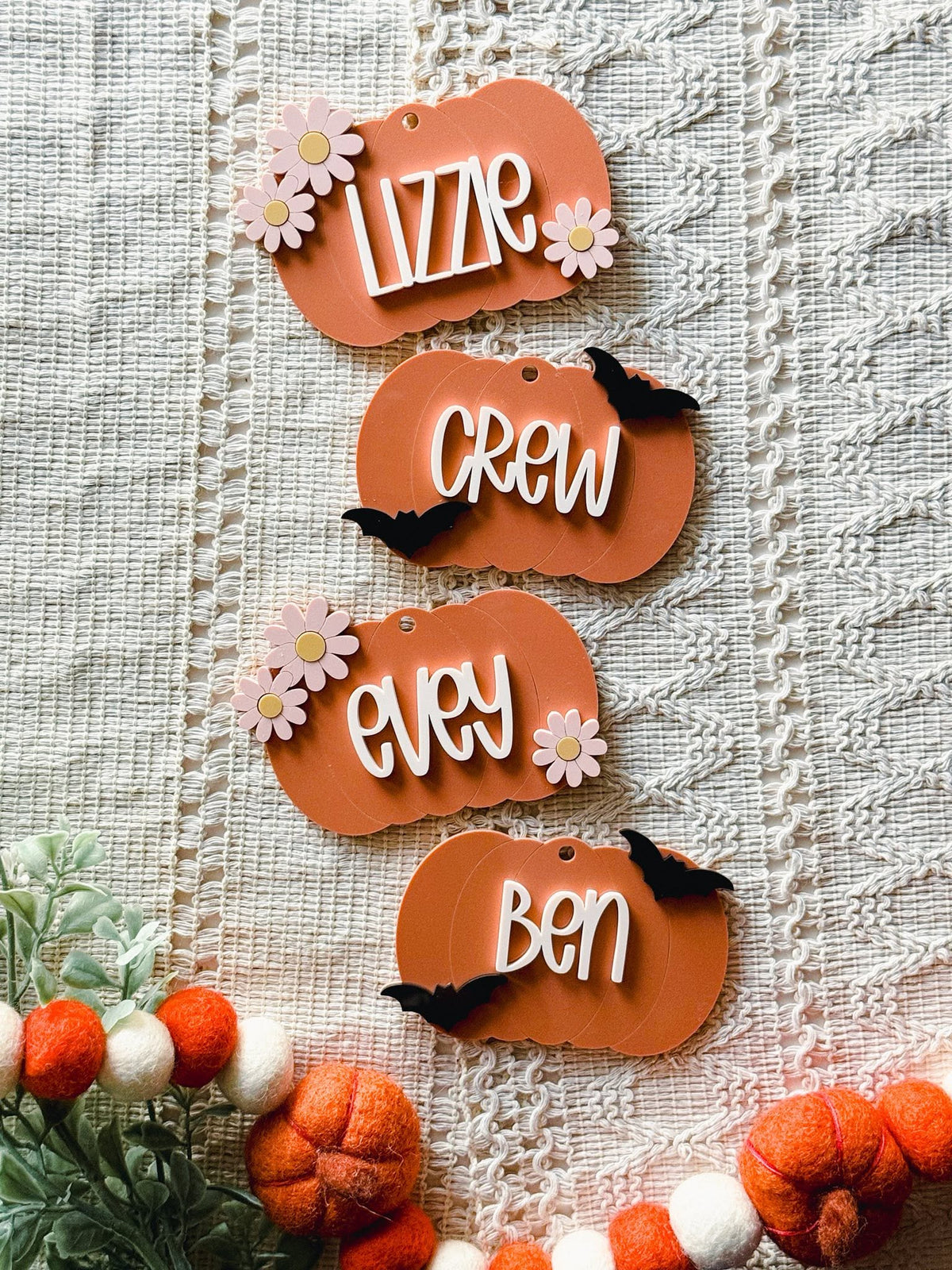Pumpkin Halloween Tag