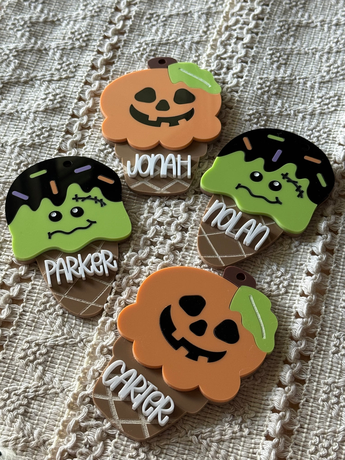 Ice Cream Halloween Tag