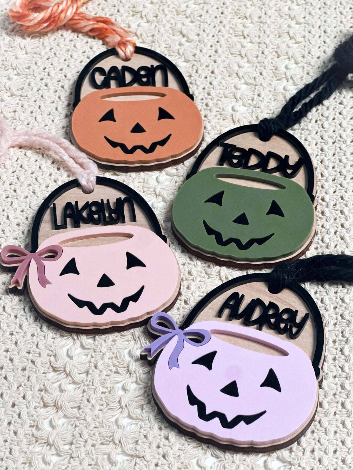 Pumpkin Pail Halloween Tag