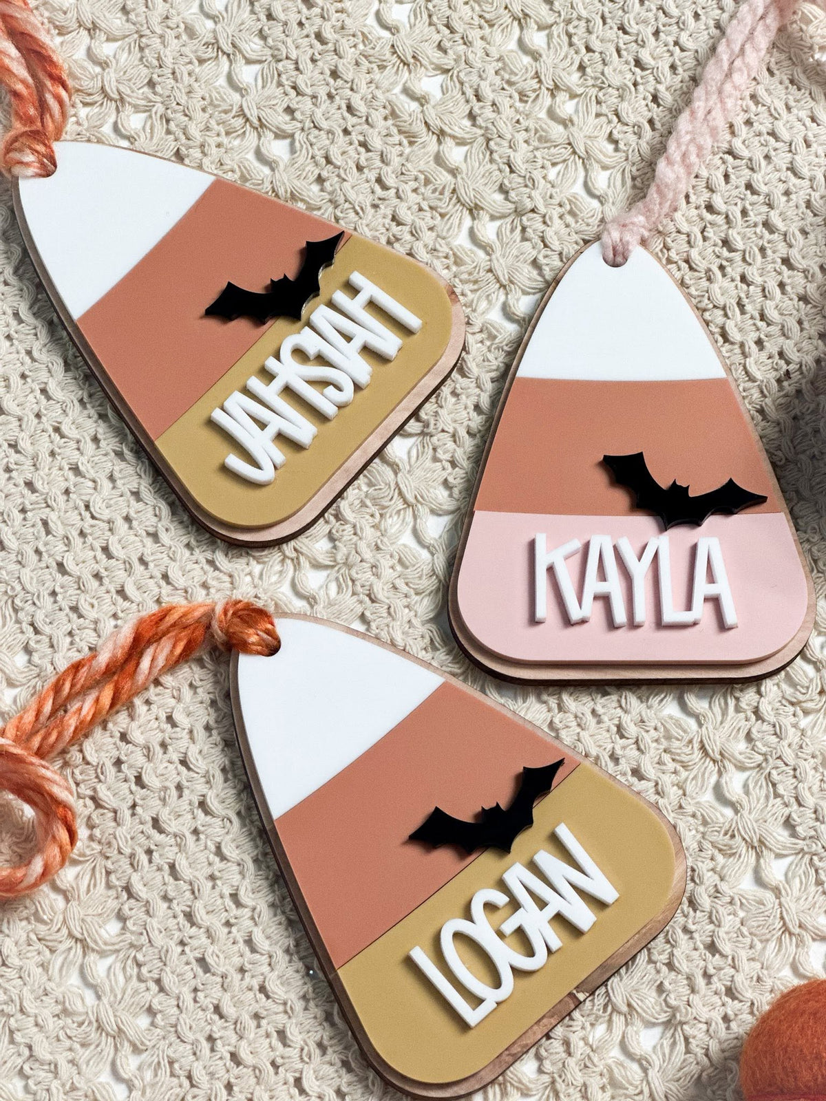 Candy Corn Halloween Tag
