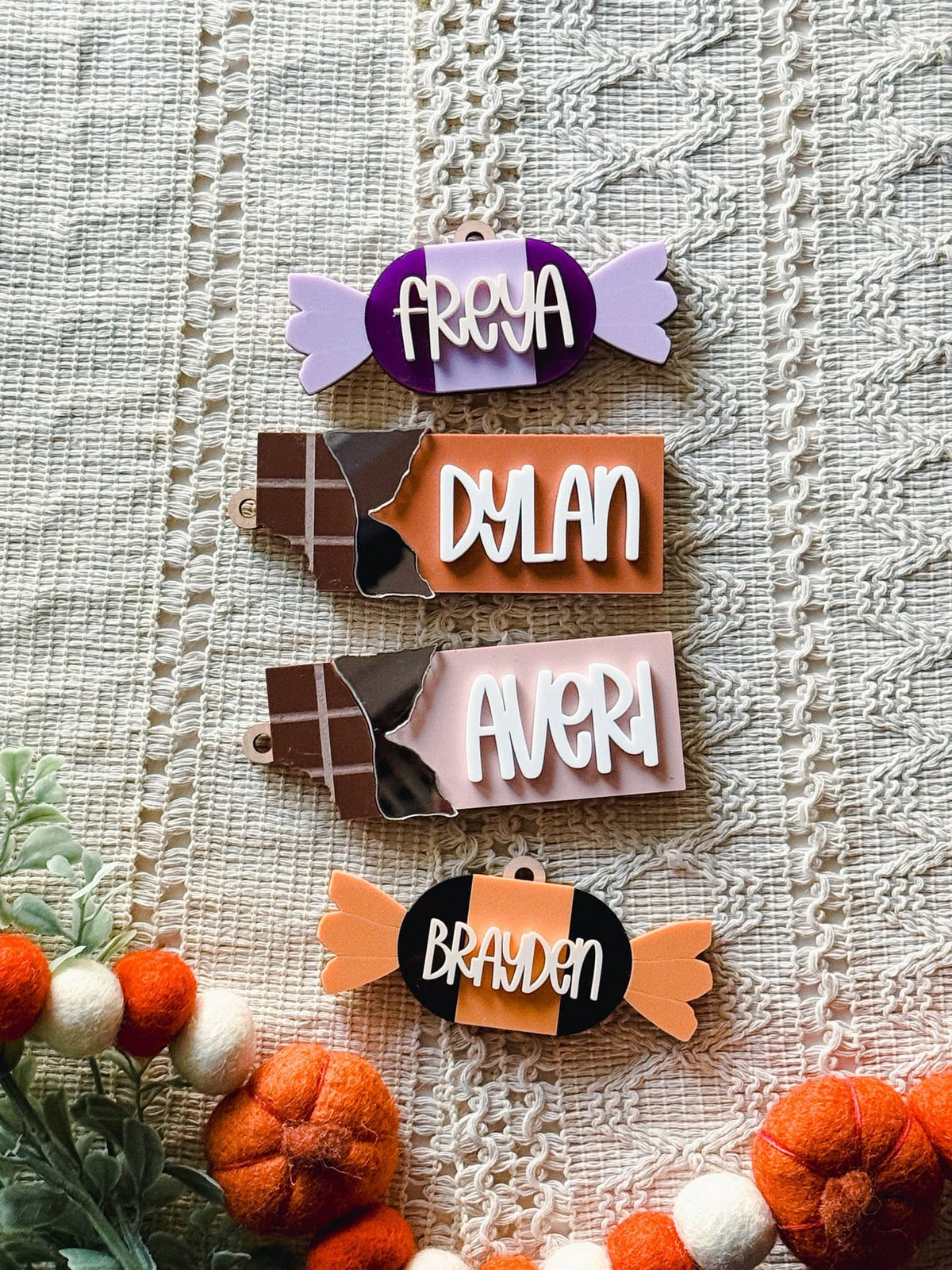 Candy Bar Halloween Tag