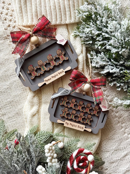 Gingerbread Pan Family Ornament