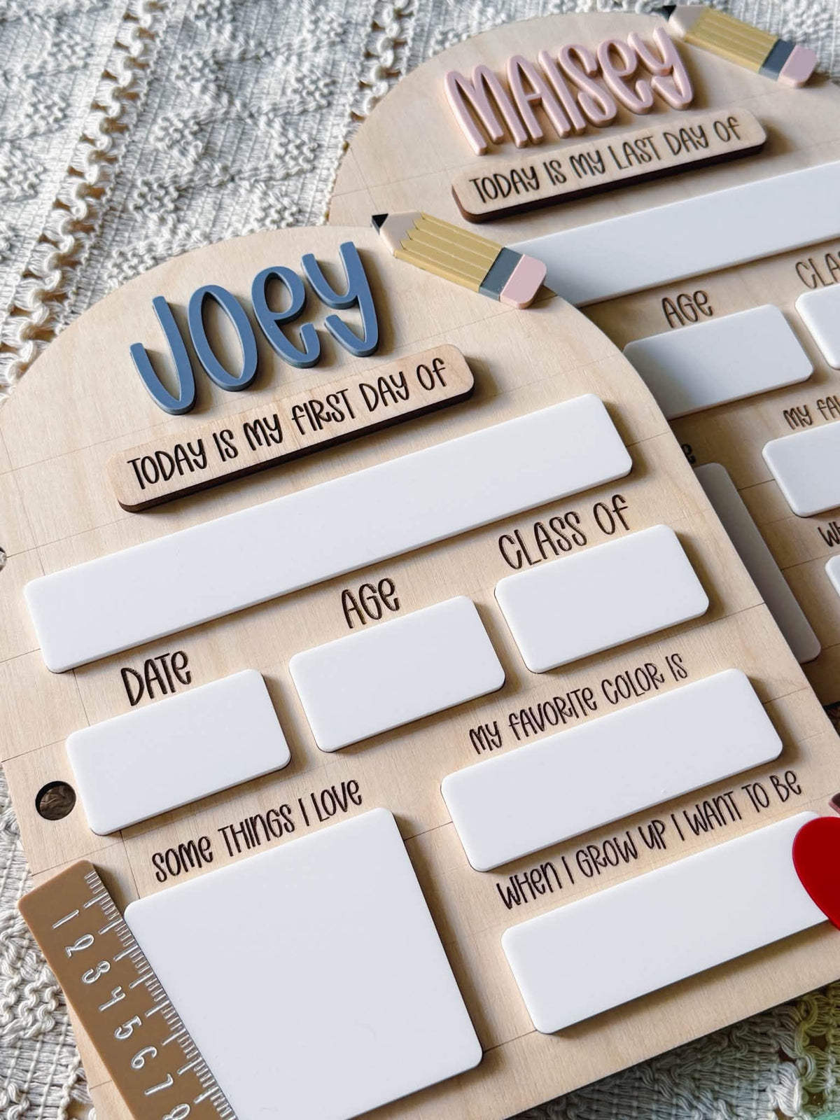 Back To School Interchangeable Sign