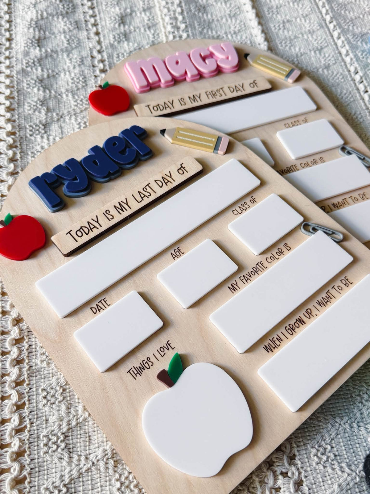 Back To School Interchangeable Sign