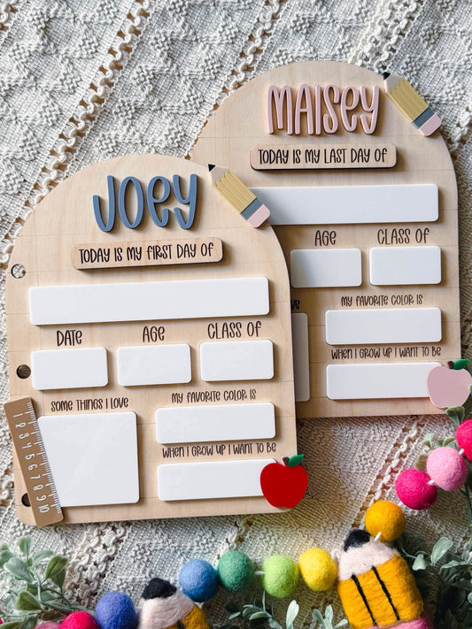 Back To School Interchangeable Sign