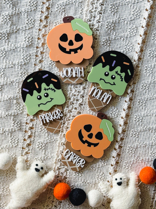 Ice Cream Halloween Tag