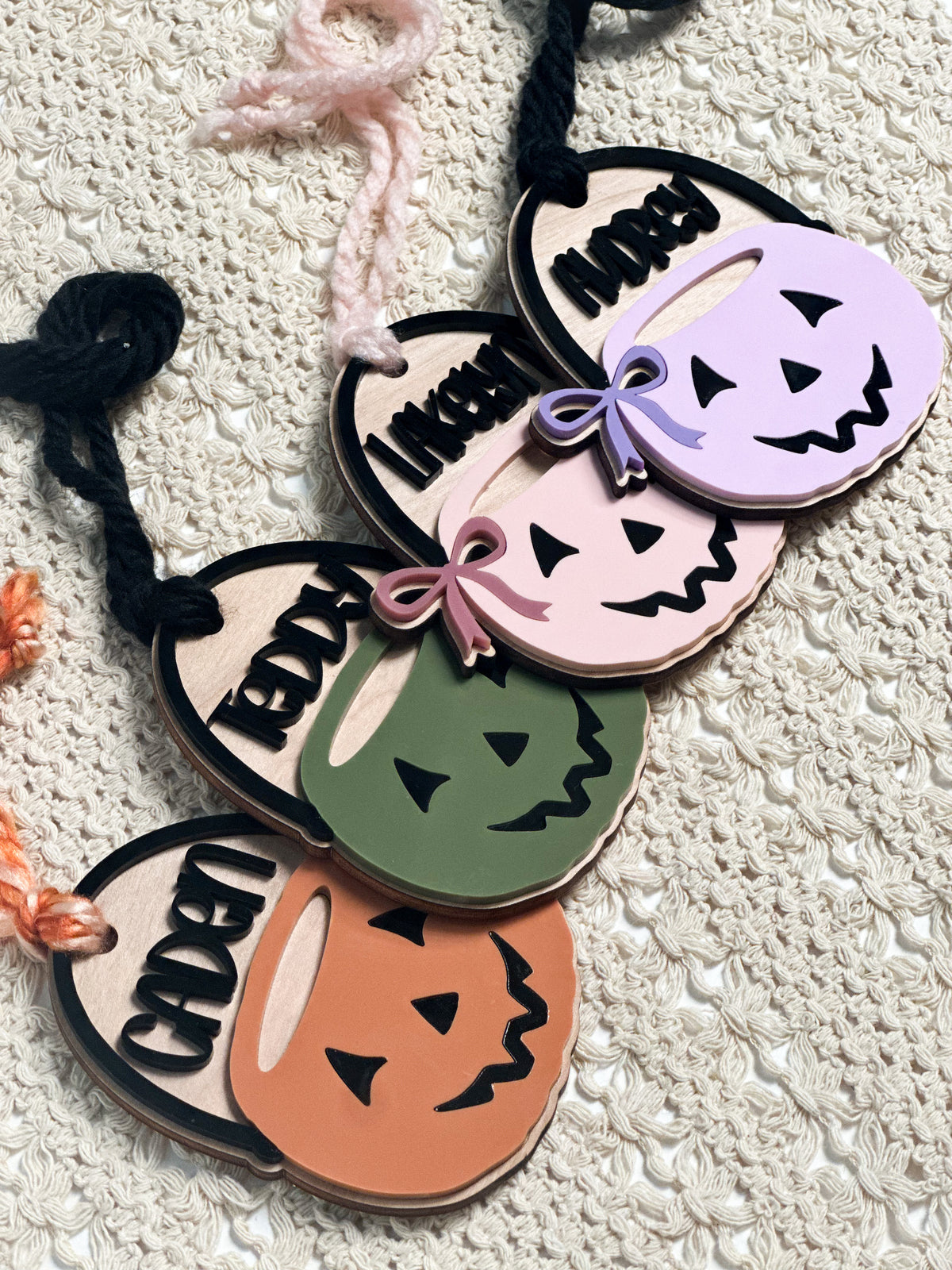 Pumpkin Pail Halloween Tag